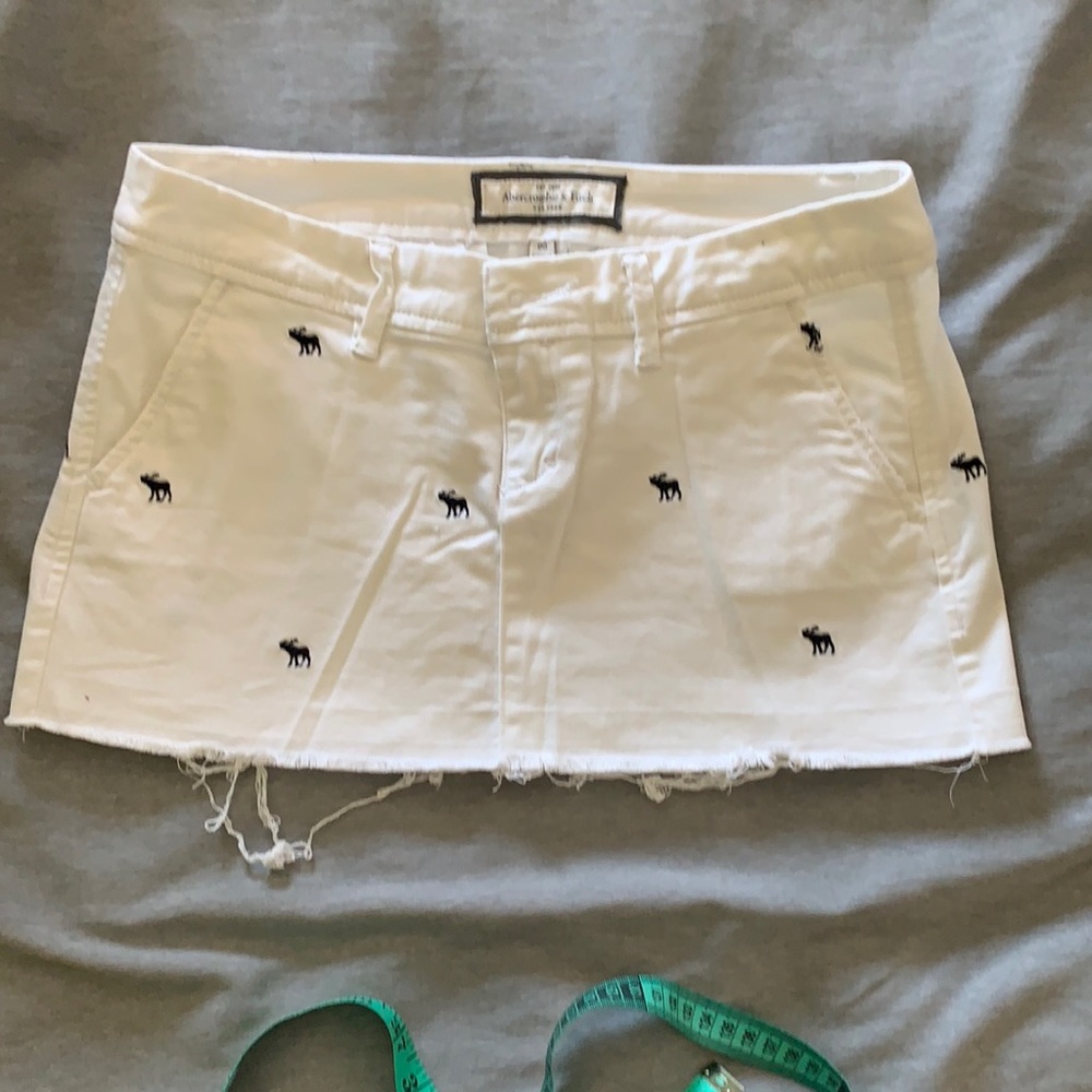 Abercrombie & Fitch jean mini skirt 00 preowned